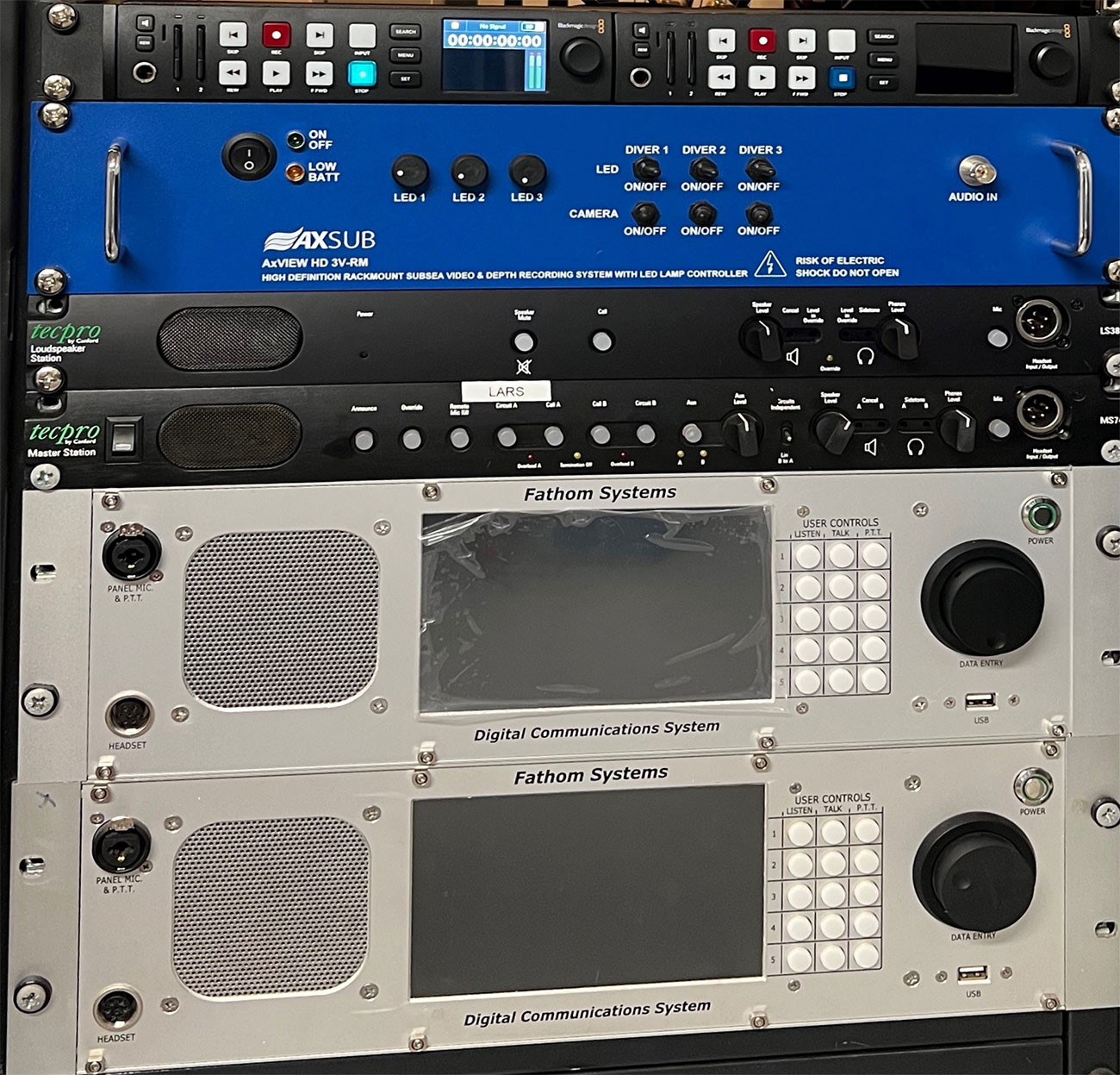 diving electronics system
